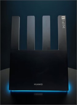 Двухдиапазонный маршрутизатор WIFI BE3: Wi-Fi 7, 4 порта Ethernet для дома, игр и бизнеса — WUKUN-BE32 | Черный 1000018334