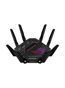Игровой маршрутизатор Rog Rapture Gt-BE19000 с тремя диапазонами Wi-Fi 7 (802.11Be), пропускная способность 320 МГц и 4096-Qam, MLO, два порта 10G, обнаружение AI WAN, трёхуровневое ускорение игр, игровая сеть, Aura RGB, поддержка Aimesh, сетевая безопасн 1000017998