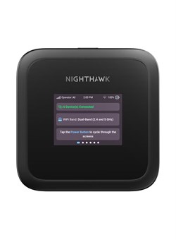 Маршрутизатор Nighthawk M3 5G с мобильной точкой доступа, Wi-Fi 6, скоростью до 2,5 Гбит/с, высокоскоростной портативный Wi-Fi для дома и путешествий, поддерживает несколько устройств одновременно, идеально подходит для удаленной работы, черный цвет 1000018001