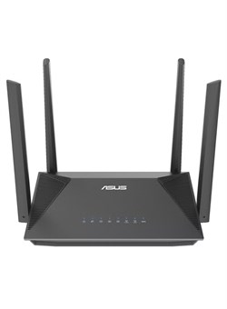 Двухдиапазонный маршрутизатор Wi-Fi 6 RT-AX52 (AX1800), расширяемый, с функцией Instant Guard, родительским контролем по расписанию, встроенным VPN, совместимостью с AiMesh, черный 1000018341