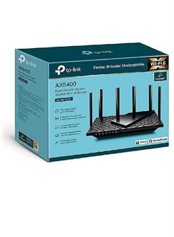 Archer AX72 AX5400 двухдиапазонный гигабитный Wi-Fi 6 маршрутизатор, черный 1000018030