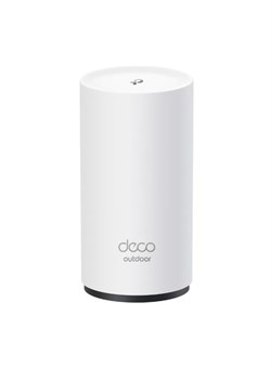 Deco BE25-Outdoor BE3600 двухдиапазонный Wi-Fi 7 для улицы и помещений | До 2600 кв. футов | 2 порта PoE+ 2,5 Гбит/с, водонепроницаемость IP65, MLO | Различные варианты крепления | Надежная конструкция, 1 шт. в упаковке, белый цвет 1000018347