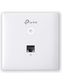 Беспроводная настенная точка доступа Omada AC1200 MU-MIMO Gigabit, быстрый двухдиапазонный Wi-Fi, гигабитные порты, интеграция с Omada SDN, централизованное управление, безопасная гостевая сеть, EAP230-WALL белого цвета 1000018396