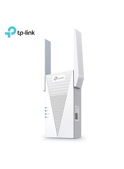 Повторитель сигнала RE715X, двухдиапазонный, Wi-Fi 6, скорость до 3,00 Гбит/с, площадь покрытия до 30 м?, до 32 пользователей | Белый 1000018428