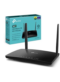 Беспроводной двухдиапазонный гигабитный маршрутизатор TP-Link AC1200 4G+ Cat6, разблокированный слот для SIM-карт 4G, с технологией MU-MIMO, черный 1000018474