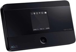 Точка доступа TP-Link M7350 4G LTE 150 Мбит/с 802.11n, чёрная 1000001429