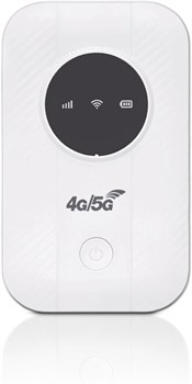 Мобильная точка доступа WiFi, портативный маршрутизатор 4G/5G со слотом для SIM-карты, мобильный дорожный маршрутизатор со скоростью 300 Мбит/с, USB-модем 4G LTE с поддержкой до 10 устройств для деловых поездок 1000001439