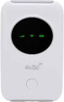 Портативная мобильная точка доступа 5G, 4G LTE WiFi-роутер со слотом для SIM-карты, скорость 300 Мбит/с, светодиодный экран, аккумулятор 3200 мА·ч, возможность подключения 10 устройств, идеально подходит для путешествий и использования на природе 1000018523