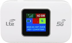 Мобильная точка доступа GOWENIC 4G LTE, портативный карманный маршрутизатор WiFi с шифрованием WPA/WPA2 для путешествий по Азии, поддерживает подключение до 10 устройств 1000018530