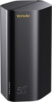 Маршрутизатор Tenda 5G03 5G LTE WLAN для карт Nano-SIM (CAT19, 4,67 Гбит/с при загрузке, 1,25 Гбит/с при отправке), портативный мобильный маршрутизатор AX1800 Wi-Fi 6, гигабитный порт LAN/WAN, MU-MIMO, Plug & Play, WPA3, черный 1000002028