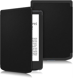 Чехол для PocketBook Verse/Verse Pro, тонкий, с твёрдым переплётом, защитный чехол-книжка с функцией автоматического отключения/пробуждения для Verse/Verse Pro, чёрный 1000019763