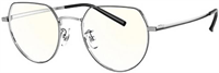 Очки компьютерные Xiaomi Mijia Anti-Blue Light Glasses HMJ02RM Black-Silver 334