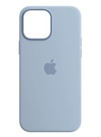 Чехол для iPhone 13 Pro Max Silicone Case (MagSafe), голубой 3167