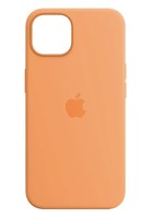 Чехол для iPhone 13 Silicone Case (MagSafe), оранжевый 3186