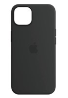Чехол для iPhone 13 Silicone Case (MagSafe), чёрный 3190