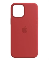 Чехол для iPhone 12 Pro Max Silicone Case (MagSafe), красный 3191