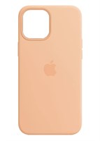 Чехол для iPhone 12 Pro Max Silicone Case (MagSafe), бежевый 3192