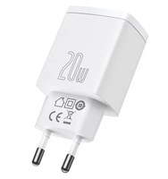 Зарядное устройство Baseus Compact Quick Charger 20W EU, белый 3203