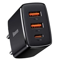 Зарядное устройство Baseus Compact Quick Charger 30W EU, чёрный 3205