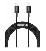 Кабель Baseus Superior Series Type-C to Lightning 20W 1м, чёрный 3300