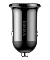 Автомобильное зарядное устройство Baseus Grain Pro Car Charger Dual USB 4.8A CCALLP-01 3317