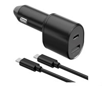 Автомобильное зарядное устройство Samsung Super Fast Dual Car Charger 45W 3319