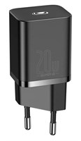 Зарядное устройство Baseus Super Si Quick Charger 1C 20W EU, чёрный 3681