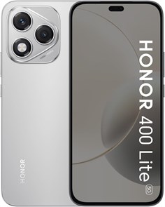 HONOR 400 Lite 5G — 8 ГБ ОЗУ, 256 ГБ ПЗУ, камера с датчиком движения 108 МП, 6,7-дюймовый AMOLED-дисплей с частотой обновления 120 Гц, цвет «серый бархат» — версия для Ближнего Востока 1000012314