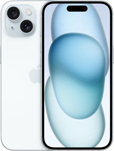 Apple iPhone 15 (256 ГБ) — синий 1000014697