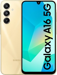 Samsung Galaxy A16 5G (золотой, 6 ГБ ОЗУ, 128 ГБ встроенной памяти) | Super AMOLED | Тройная камера 50 МП со сверхширокоугольным объективом | 6 версий ОС и 6 лет обновлений безопасности | IP54 | Оплата одним касанием | 5000 мА·ч 1000012395