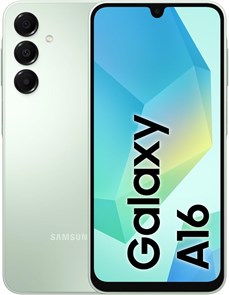 Samsung Galaxy A16 LTE, Android-смартфон, мобильный телефон с двумя SIM-картами, 6 ГБ ОЗУ, 128 ГБ встроенной памяти, светло-зелёный (версия для ОАЭ) 1000006739