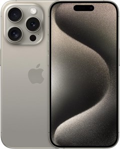 Apple (восстановленный) iPhone 15 Pro (128 ГБ) — натуральный титан 1000005970