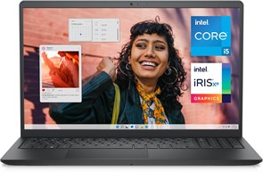 Ноутбук Dell Inspiron 3530 — 15,6-дюймовый сенсорный дисплей FHD (1920 x 1080), процессор Intel Core i5-1335U, 16 ГБ оперативной памяти DDR4, твердотельный накопитель на 512 ГБ, графика Intel Iris Xe, Windows 11 Домашняя — цвет Carbon Black 1000010534