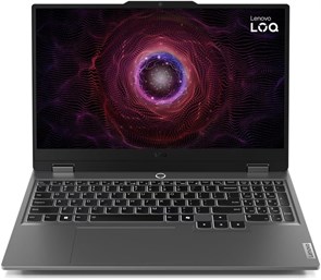 Игровой ноутбук Lenovo LOQ 15ARP9 с чипом LA1, 15,6-дюймовым дисплеем FHD (1920 x 1080) с частотой 144 Гц, процессором AMD Ryzen™ 7 7435HS, 24 ГБ оперативной памяти DDR5, твердотельным накопителем на 1 ТБ, видеокартой NVDIA RTX™ 4050 6 ГБ, белой подсветко 1000014778
