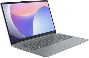 Ноутбук Lenovo IdeaPad Slim 3 15IRH8, дисплей FHD 15,6 дюйма, процессор Intel Core i5-13420H, 16 ГБ оперативной памяти LPDDR5, твердотельный накопитель 512 ГБ, графика Intel UHD, английская версия KB, Windows 11, цвет Arctic Grey 1000002986