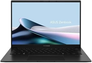 Ноутбук ASUS Zenbook 14, 14-дюймовый сенсорный OLED-дисплей WUXGA, 8-ядерный процессор AMD Ryzen 7 8840HS, графика AMD Radeon, твердотельный накопитель LPDDR5 объемом 512 ГБ, клавиатура с подсветкой, Wi-Fi 6E, камера 1080p, Windows 10 Home, USB-накопитель 1000014810