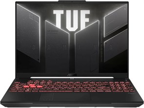 Ноутбук ASUS TUF Gaming A16: AMD Ryzen 5 7535HS, NVIDIA GeForce RTX 4050, 16 ГБ оперативной памяти DDR5, твердотельный накопитель PCIe на 512 ГБ, 16-дюймовый дисплей Full HD+ (1920x1200) 144 Гц, Windows 11 1000014863