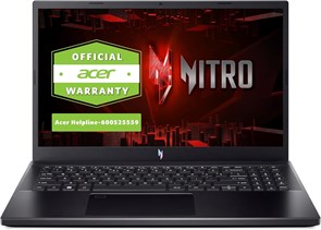 Игровой ноутбук Acer Nitro V ANV15 с процессором Intel Core i7-13620H 13-го поколения, 16 ГБ памяти DDR5, твердотельным накопителем на 1 ТБ, видеокартой NVIDIA RTX 4060 8 ГБ, 15,6-дюймовым дисплеем FHD IPS с частотой 165 Гц, Win 11, Wi-Fi 6, клавиатурой н 1000003041