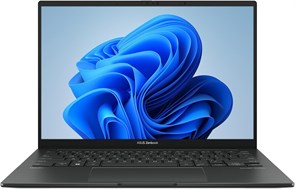 ASUS - ультрабук Zenbook Q425MA 14 OLED, 16-ядерный процессор Intel EVO Edition Ultra 7 155H, 16 ГБ, SSD на 1 ТБ, 14-дюймовый сенсорный экран WUXGA OLED, клавиатура с подсветкой, Windows 11 Pro, 2-контактный разъем US, цвет Jasper Gray 1000014872