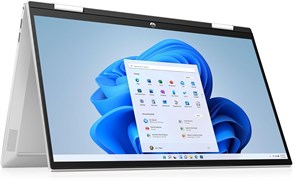 HP Pavilion x360 Convertible, процессор Intel Core i5-1235U, графика Intel Iris Xe, 12 ГБ ОЗУ, операционная система Windows 11 Home, (15-er1010nr, цвет «натуральный серебристый») 1000003207