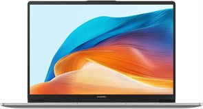 Ноутбук HUAWEI MateBook D 14: 14-дюймовый ультрабук с дисплеем HUAWEI Eye Comfort FullView, 8 ГБ ОЗУ, 512 ГБ, Intel Core i5 12-го поколения, 1,39 кг, элегантный металлический корпус, цвет Mystic Sliver 1000003293