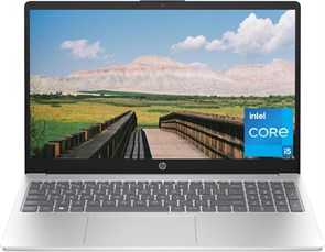 Ноутбук HP 15,6 дюйма, HD-дисплей, процессор Intel Core i5-1334U 13-го поколения, 8 ГБ ОЗУ, твердотельный накопитель на 512 ГБ, графика Intel Iris Xe, Windows 11 Домашняя, 15-дневный (2024) 1000002964