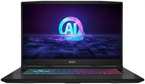 MSI Katana A17 AI B8VF | Игровой ноутбук | 17,3-дюймовый дисплей FHD с частотой 144 Гц | AMD Ryzen 9 8940H | NVIDIA RTX4060 8 ГБ | 16 ГБ ОЗУ | SSD на 512 ГБ | Windows 11 Домашняя - [9S7-17LN31-837] 1000010756
