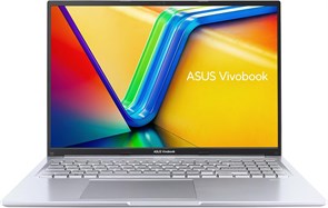 Тонкий ноутбук ASUS Vivobook 16 M1605YA-MB152W (Cool Silver), R7 7730U 2,0 ГГц, SSD PCIE G3 8 ГБ (512 ГБ), WIN11 HOME, 16-дюймовый WUXGA (1920 x 1200), 16:10, подсветка, английский, арабский, KB 1000014936