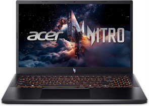 Игровой ноутбук Acer Nitro V ANV15 с процессором Intel Core i9-13900H 13-го поколения (14 ядер, до 5,4 ГГц), 16 ГБ памяти DDR4, твердотельным накопителем на 1 ТБ, графикой NVIDIA® GeForce® RTX 5050 8 ГБ, 15,6-дюймовым дисплеем FHD IPS с частотой 165 Гц, W 1000014951