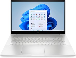 Ноутбук HP ENVY 17 — процессор Intel Core i7-1260P — 17,3-дюймовый сенсорный дисплей Full HD IPS — графика Intel Iris Xe — 32 ГБ оперативной памяти DDR4 — 2 ТБ SSD NVMe — Windows 11 — серебристый 1000015008