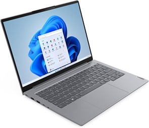 Ноутбук Lenovo ThinkBook 14 G6 IRL, 14-дюймовый дисплей WUXGA IPS, процессор Intel Core i7-13700H, 8 ГБ оперативной памяти DDR5, твердотельный накопитель на 512 ГБ, графика Intel Iris Xe, клавиатура с подсветкой, цвет Arctic Grey 1000015027