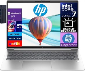 Ноутбук HP ProBook 460 G11 с 16-дюймовым IPS-дисплеем WUXGA WLED, процессором Intel Core Ultra 7 155U, 16 ГБ ОЗУ, SSD-накопителем на 1 ТБ, клавиатурой с подсветкой, сканером отпечатков пальцев, Wi-Fi 6E, Bluetooth 5.3, Windows 11 Pro, цвет Pike Silver 1000015120