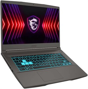 Ноутбук MSI Thin 15 B13U | 15,6-дюймовый дисплей с разрешением Full HD (1920x1080) | Core i5-13420H — жесткий диск SSD на 512 ГБ — 16 ГБ ОЗУ — видеокарта Nvidia GeForce RTX 3050 | 8 ядер @ 4,6 ГГц — 4 ГБ GDDR6, Win 11 Home, черный 1000010998