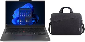 Ноутбук Lenovo ThinkPad E14 G6 Business с 14-дюймовым дисплеем WUXGA, процессором Intel Ultra 7-155H 16C с искусственным интеллектом, оперативной памятью DDR5 16 ГБ, твердотельным накопителем на 1 ТБ, подсветкой клавиатуры, сканером отпечатков пальцев, Wi 1000003239